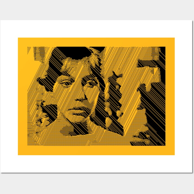 Retro 70s Mod Girl Wall Art by DankFutura